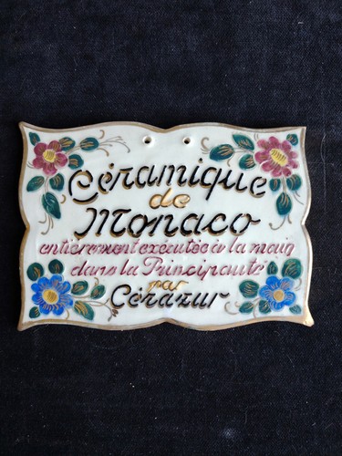 Belle plaque publicitaire - ,