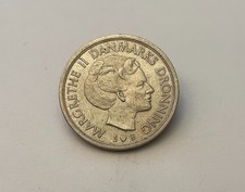 Pièce de monnaie 5 Kroner. Danemark. 1976
