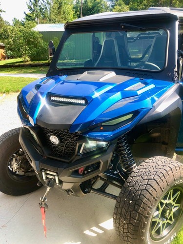 Led hood scoop - scoop, light