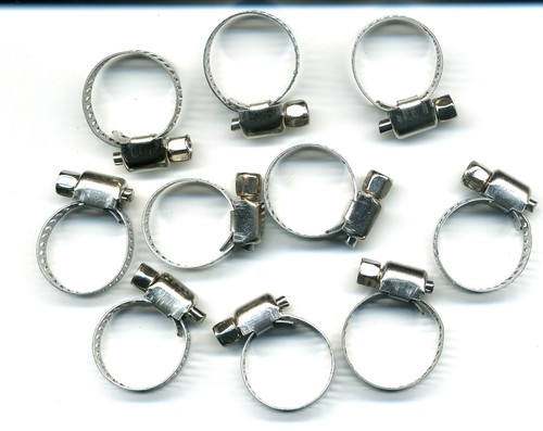Lot colliers de serrage - 10,