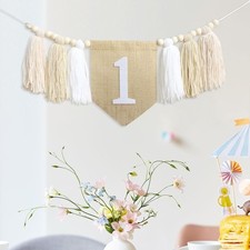 Bannière de chaise haute 1er