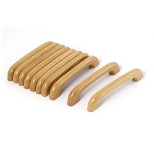Placard Porte Tiroir Matériau Bois Tirer Poignées Beige M4 Filetage Trou 10Pcs