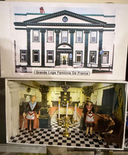 MINI TEMPLE MACONNIQUE loge