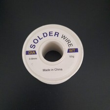 Bobine Fil De Soudure 0.8mm 50g Étain Réparation Électronique