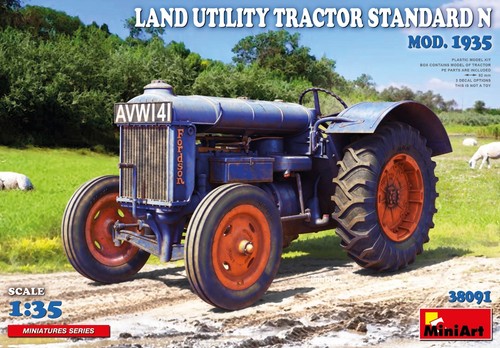 Miniart 38091 tracteur fordson - tracteur,