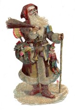 chromo découpi  Père Noël