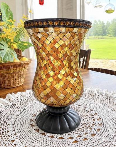 Partylite mosaic stained - mosaic, glass