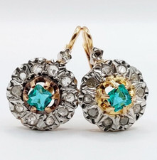 Dormeuses antique or 18k