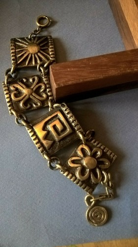 Vintage large bracelet - bracelet, en