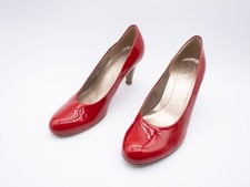 Gabor Femmes Escarpins Talons Hauts Chaussure Élégant Vernis Rouge Gr.39 Eu