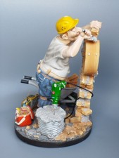 Statuette En Résine Maçon