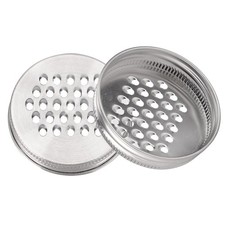 2Pcs Inox Acier Bouche Râpe
