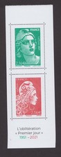 TIMBRES FRANCE NEUFS ** 2021 N 5697/5498   ISSUS DU CARNET  C 1525A  REF N 1583