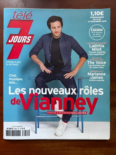 Télé jours 12 2018 - télé, 8/12/2018