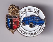 RARE PINS PIN'S .. GENDARMERIE NATIONALE MOBILE VBRG EGM 11/5 SANTHONAY CAMP ~GB