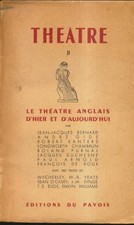 Le théâtre anglais d'hier et d'aujour... - Collectif - V2232605