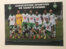 page POSTER ) équipe ASSE ST ETIENNE 2018/19