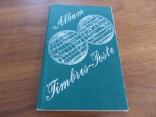 Ancien album illustré pour timbres VIDE XIXe siècle