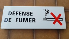 Plaque émaillée ancienne provenance métro parisien