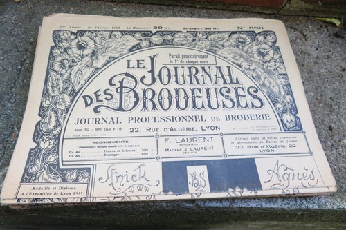 Journal des brodeuses lot - journal,