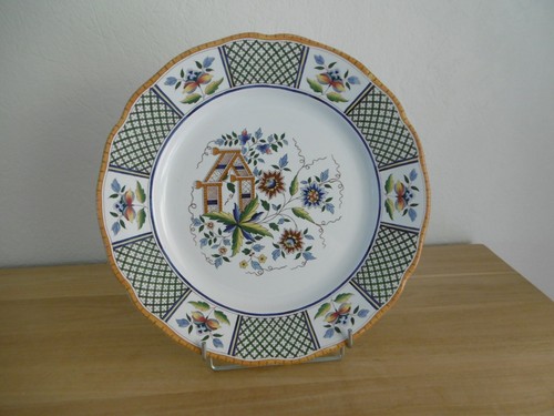Plat rond faience - plat,