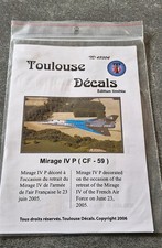 Mirage IV P Decalque 1/48