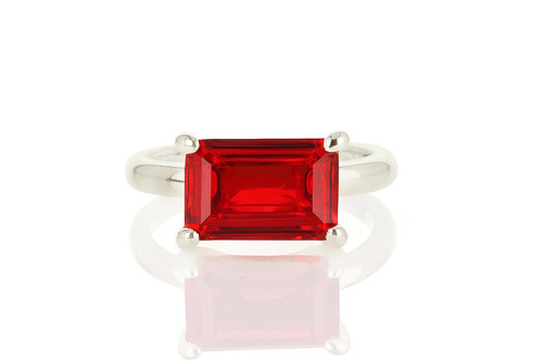 Natural certified red - certified, ct