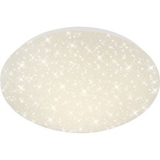 Leuchten Plafonnier Led Blanc Avec Décor Étoilé – Couleur De - 6487925728174