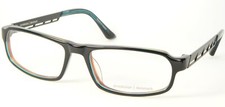 Neuf Prodesign denmark 1690 6022 Noir Brillant Lunettes Monture 54-17-135mm