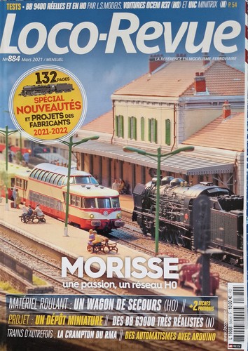 Loco revue 884 morisse une - revue,