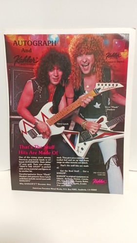 Kahler guitar tremolo 1986 - kahler,