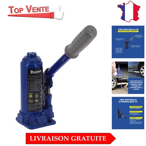 Cric hydraulique bouteille - hydraulique, 3t