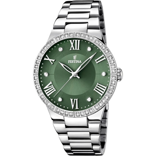 Montre femme festina verte - montre,