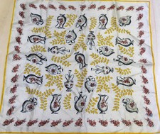 Foulard 100% Pura Soie Vintage