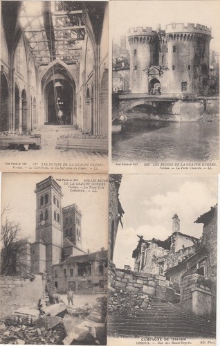 Lot old postcards war - postcards,