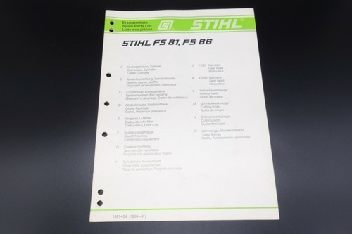 Stihl débrousailleuse 81 - stihl,