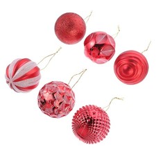  16pcs Boues de Noël Décorations de Noël Décorations de décoration de Noël