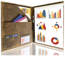 Portedocuments en cuir par |
