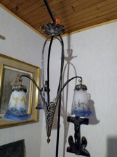  Ancien Lustre Muller Frères 