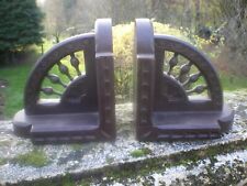 serres livres en bois de chênes décor barre de bateau