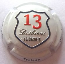 Capsule de Champagne: Extra ! ALBRECHT-CHARDONNIER ,13, Petanque DESBIENS, n°10b