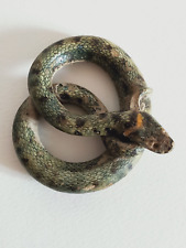 +++ Serpent terre cuite vernissée antique glazed earthenware Bernard Palissy +++