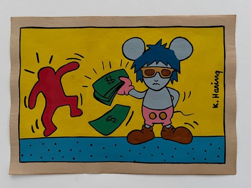 Keith haring dessin - dessin, sur