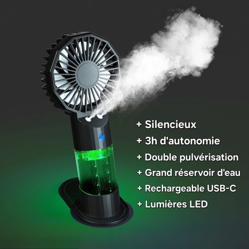 Ventilateur brumisateur - ventilateur,