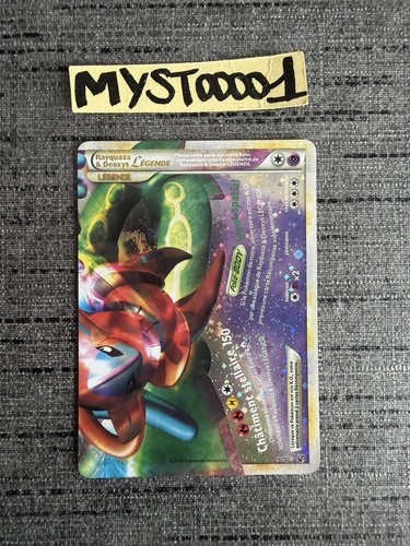 Carte pokémon rayquaza deoxys - carte,
