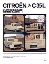 Fiche Citroen C35L Plateau