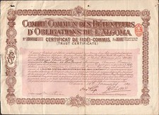 AGLOMA CENTRALAND HUDSON BAY RAILWAY (ROYAUME-UNI) (T)