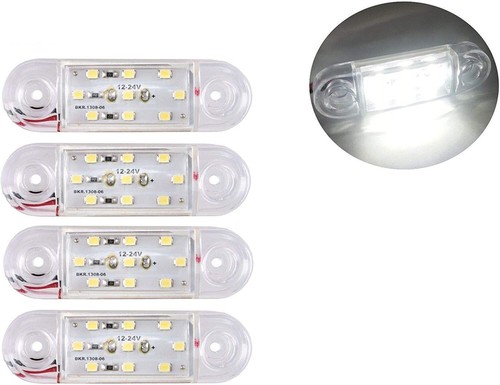 24v led blanc transparent - 4x, 9