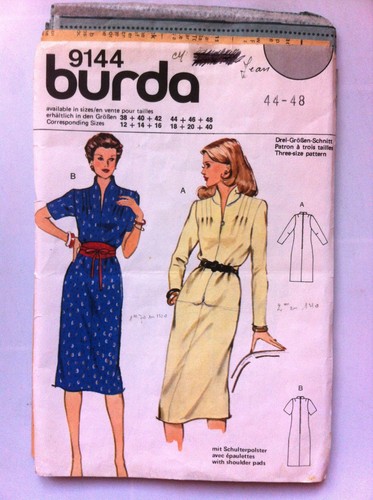 Patron burda 9144 - burda, n°9144;