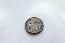 pièce 5F argent Napoléon III